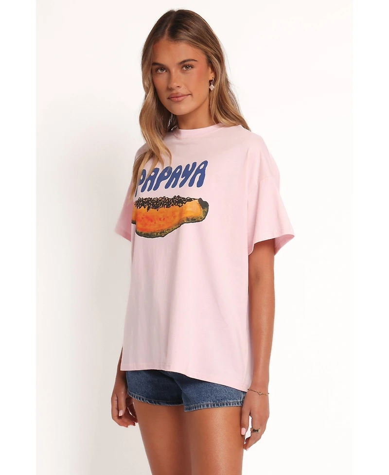 Petal and Pup Women's Papaya Graphic Tee