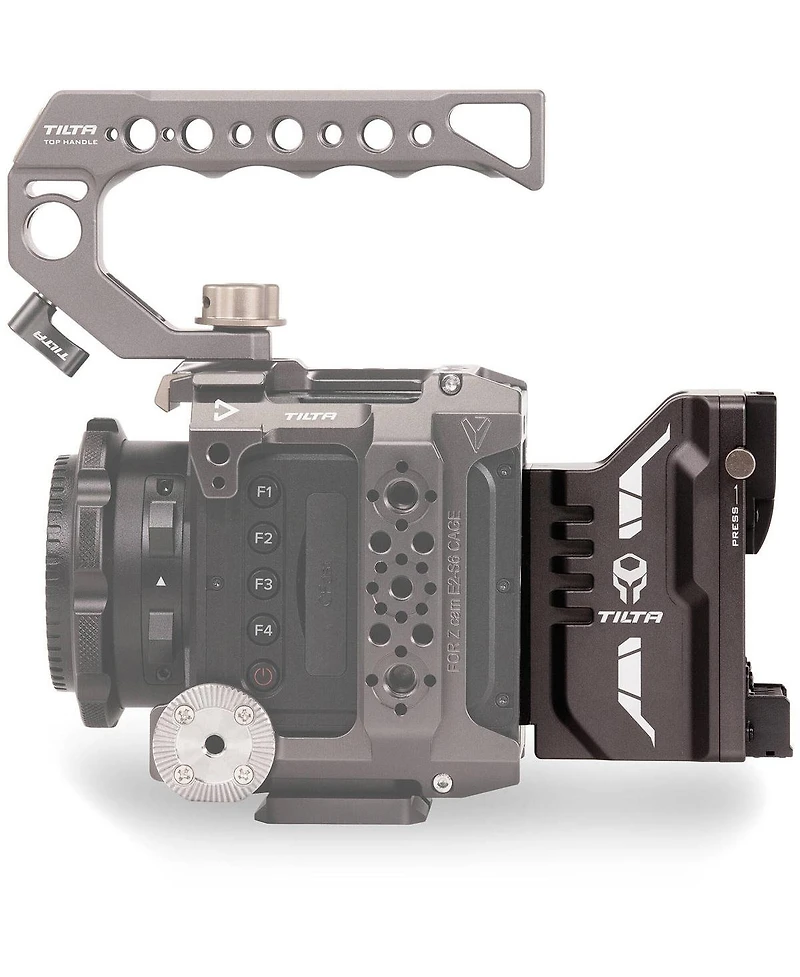 Tilta Tiltaing Sony L Series to V-Mount Adapter Battery Plate Type I, Tilta Gray