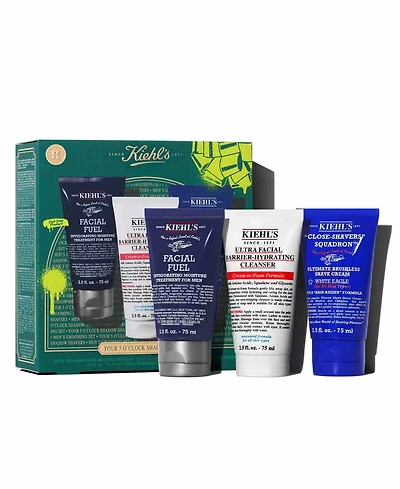 Kiehl's Since 1851 Men's 3-Pc. Shave It Off and Take It Off Gift Shaving Set