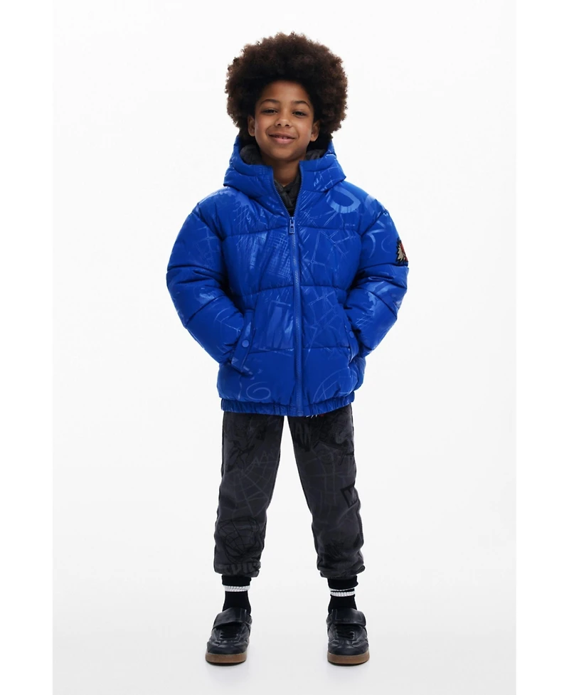 Desigual Boys Boys's Spiderman padded jacket