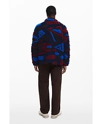 Desigual Men's Ethnic jacket with embossed details
