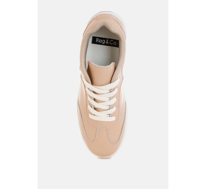 Bostonia Real Leather Casual Sneakers Women