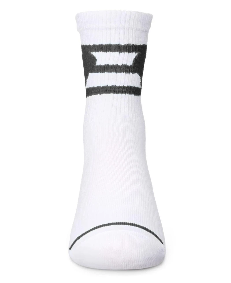 MeMoi Little Girls Sweetheart Cotton Blend Crew Socks