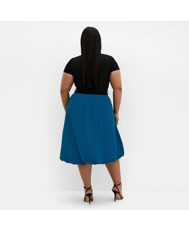 City Chic Women's Plus Paris Love Dress
