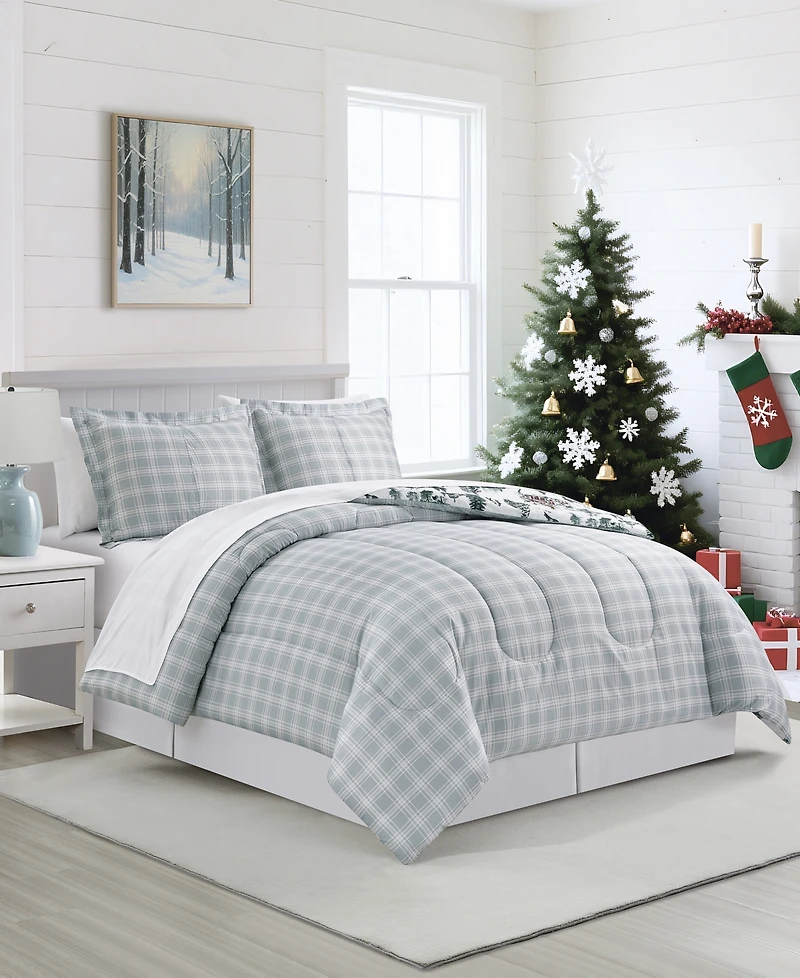 Sunham Winter Forest 8-Pc. Comforter Sets