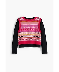 Desigual Girls's 2-in-1 T-Shirt Vest