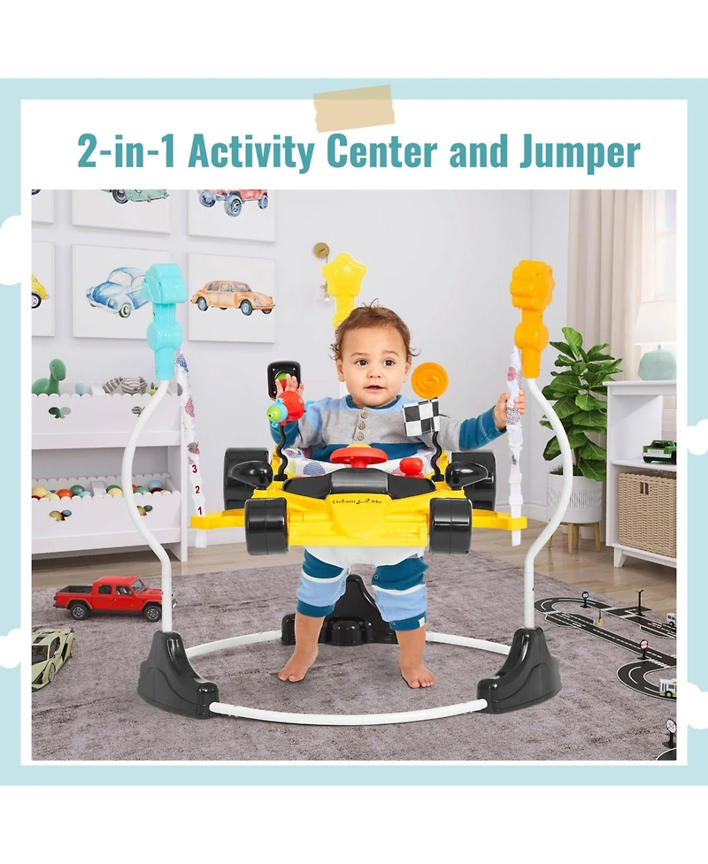 Dream On Me Baby Champ 2-In-1 Activity Center & Bouncer