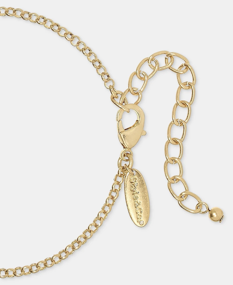 Style & Co Layered Structured Collar Necklace, 18" + 3" extender, Macy's Exclusive