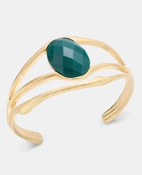 Style & Co Stone Triple-Row Cuff Bracelet, Macy's Exclusive