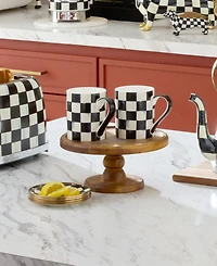 MacKenzie-Childs Courtly Check Porcelain Mug
