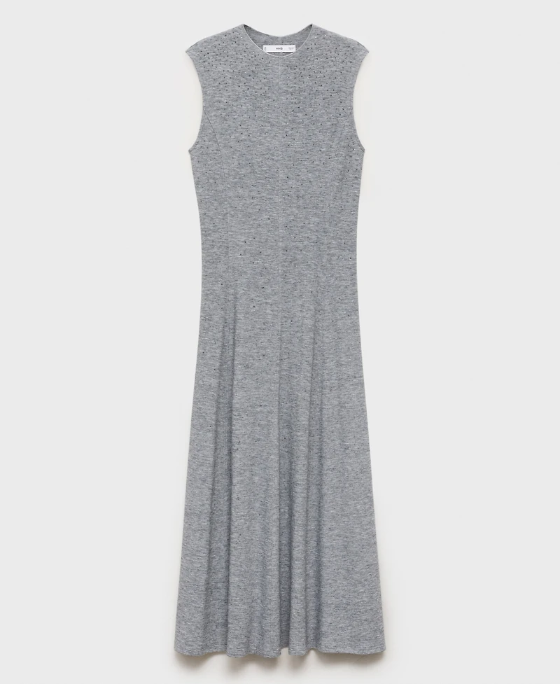 Mango Women's Strass Seam Dress