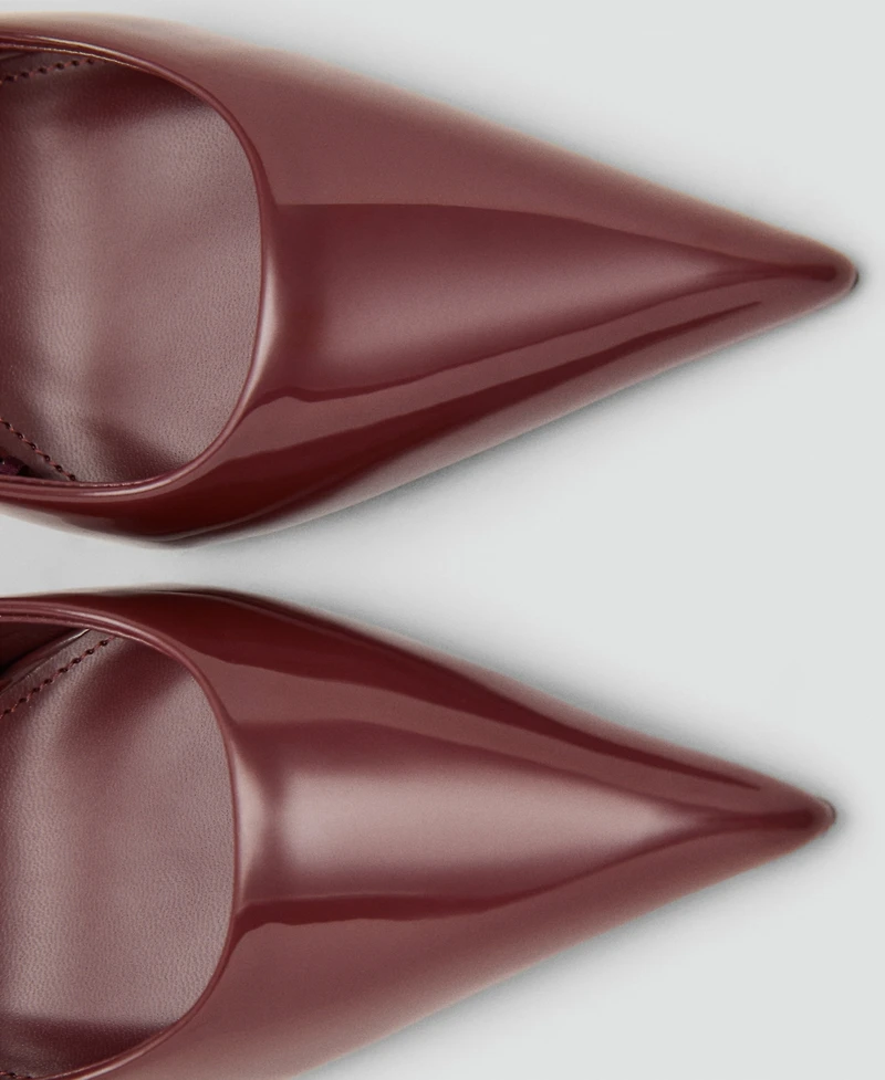 Mango Women's Patent Heeled Shoes