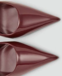 Mango Women's Patent Heeled Shoes