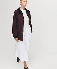 Mango Women's Lace Details Blouse