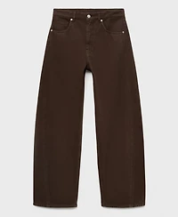 Mango Women's Mid-Rise Balloon Jeans
