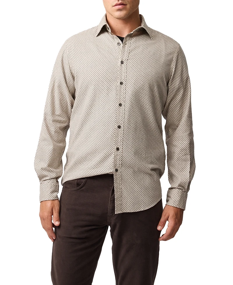 Rodd & Gunn Men's Roys Hill Long Sleeve Slim Fit Shirt