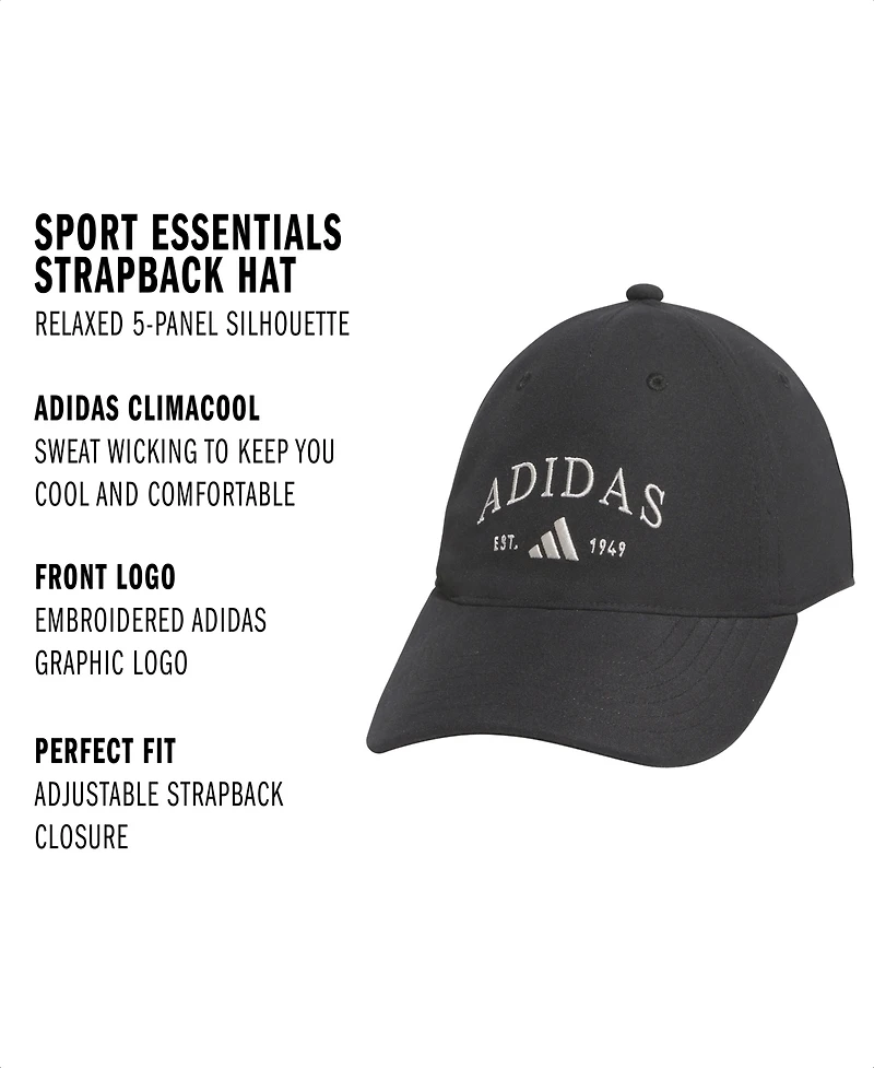 adidas Women's Sport Essentials Strapback Hat