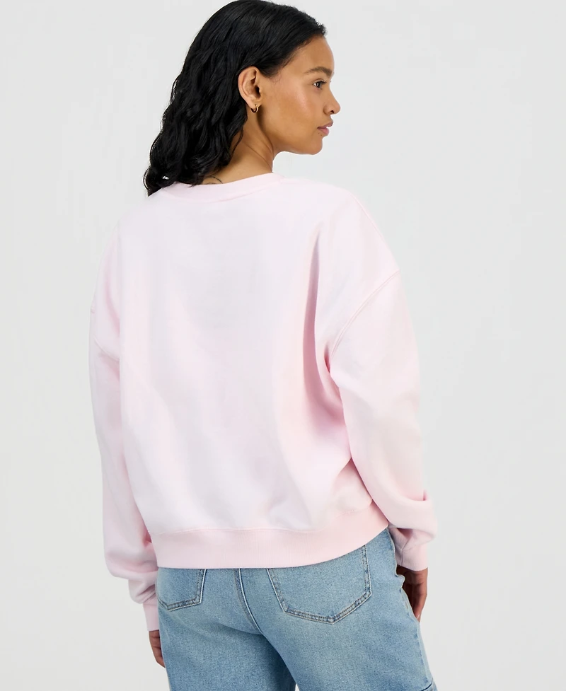 Grayson Threads, The Label Juniors' Hello Kitty Gingerbread Graphic Print Sweatshirt