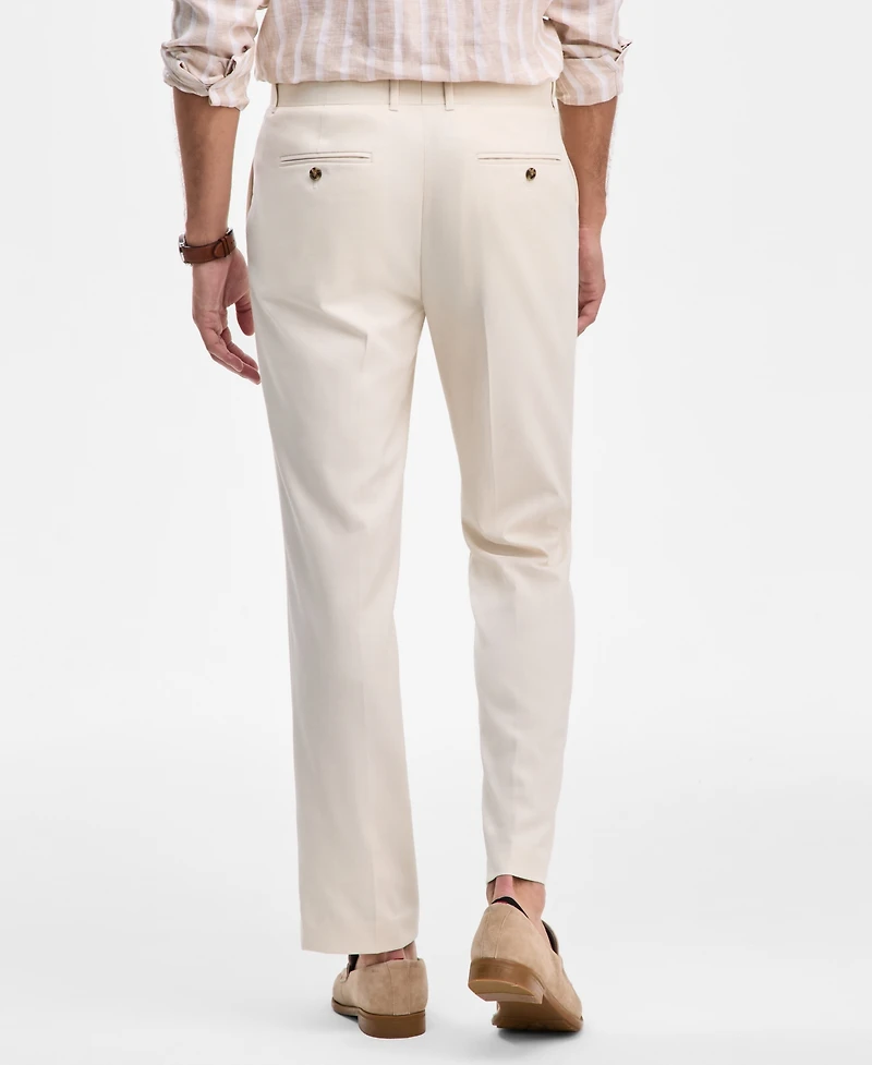 Club Room Men's Flat-Front Straight-Fit Dress Pants, Macy's Exclusive