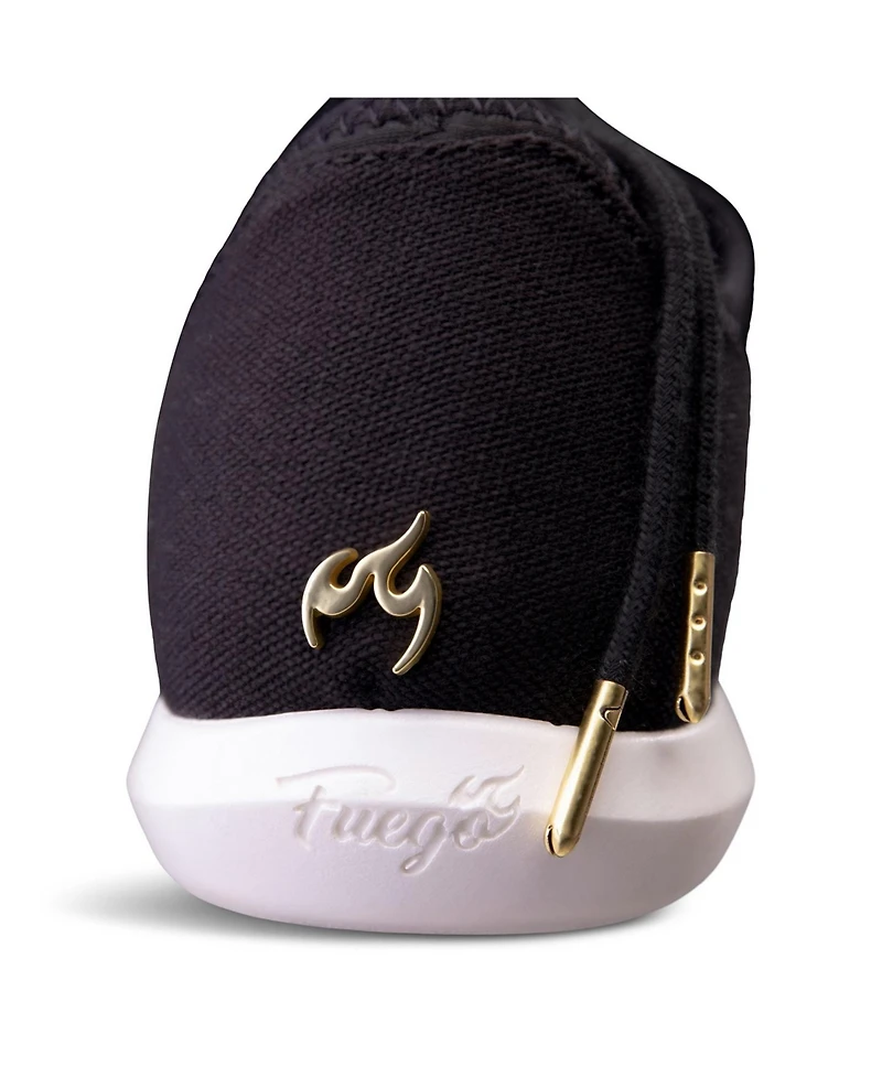 Fuego Black| Split-sole Sneaker