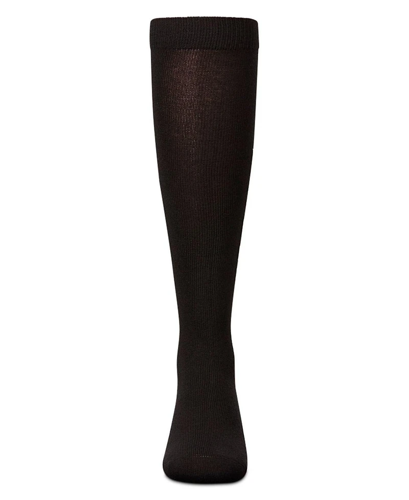 Memoi Girls' #Bebrave Knee High Socks
