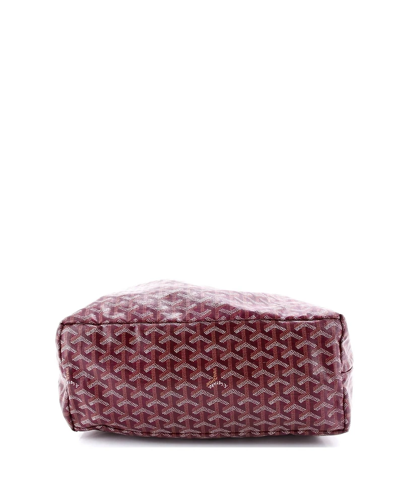 Pre-Owned Goyard Pm Saint Louis Tote Coated Canvas