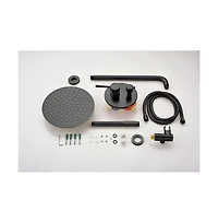 Rainsken Rain Shower Head Systems Wall Mounted Shower Faucet Set Head Handheld Shower Set For Bathroom