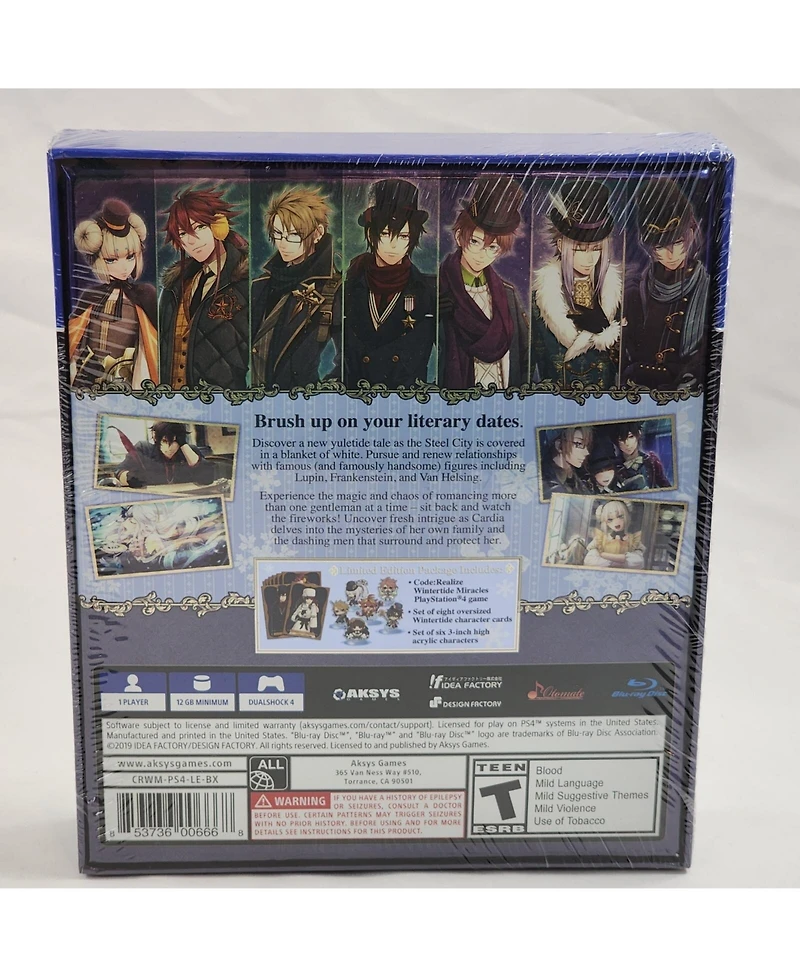 Aksys GamesCode: Realize Wintertide Miracles Limited Edition