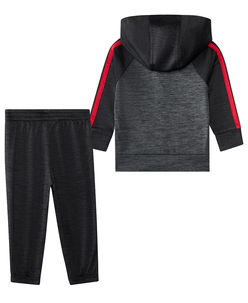 adidas Baby Boys 2-Piece Hoodie and Elastic Waistband Joggers Set