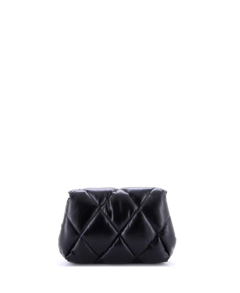 Pre-Owned Balenciaga Medium Touch Clutch Quilted Puffy Leather