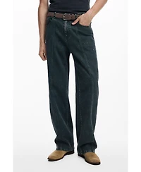 Desigual Men's Straight pants with washed effect