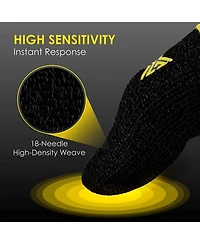 6 Pack Mobile Gaming Corps ClawSocks Phone Gaming Finger Sleeves