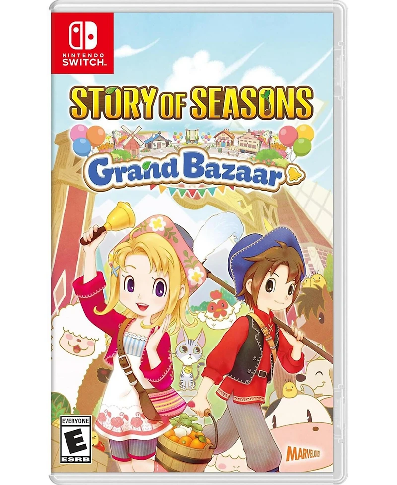 Xseed Games Story Of Seasons: Grand Bazaar Standard Edition for Nintendo Switch