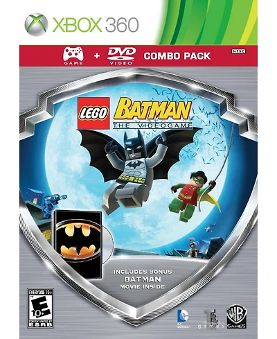 Warner Bros Lego Batman The Videogame with Batman Movie Combo Pack