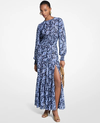 Michael Kors Women's Printed Maxi Dress