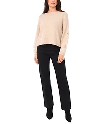 Sam & Jess Women's Crewneck Star Pattern Sweater