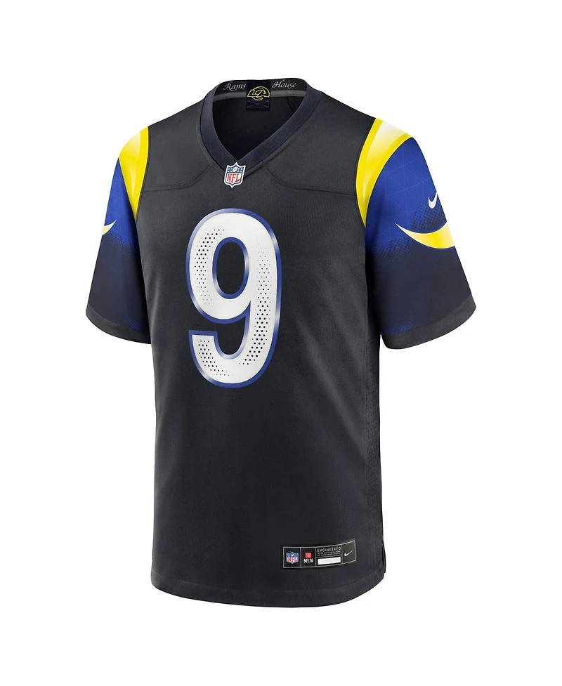 Nike Men's Matthew Stafford Navy Los Angeles Rams Nfl Rivalry Game Jersey