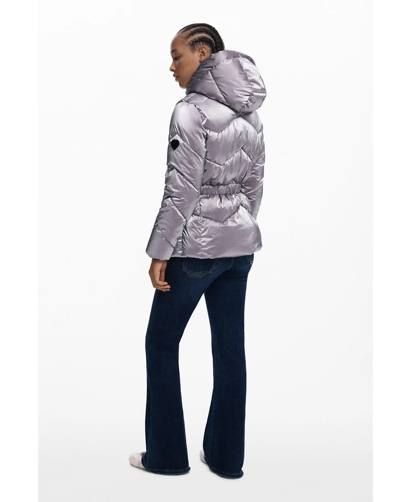 Desigual Women's Metallic padded jacket