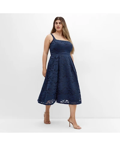 City Chic Women's Jacklynn Midi Dress