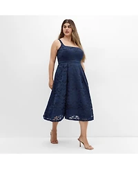 City Chic Women's Jacklynn Midi Dress