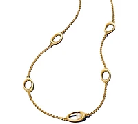 Pandora Organically Shaped Oval Treated Freshwater Cultured Pearl Necklace