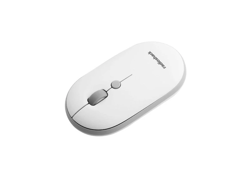 RadioShack Wireless Keyboard And Mouse White Combo, 2.4G Wireless Keyboard And Mouse Set, Slim Design, Quiet Typing, Long Battery Life 2607124