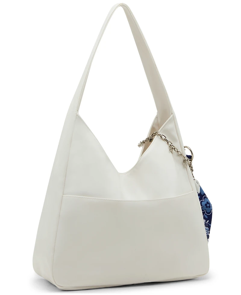 Madden Girl Medium Leather Hobo Bag