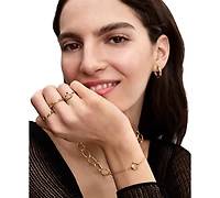 Pandora Twisted 14K Gold Plated Band Ring