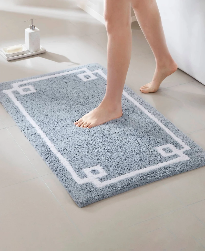 Madison Park Evan Tufted Cotton Bath Rug, 24" x 40"