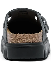 Birkenstock Women's Boston Chunky Suede Leather Platform Clog from Finish Line