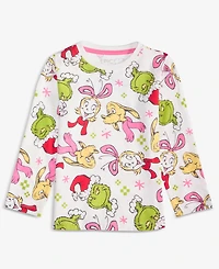 Epic Threads Girls Toddler 2T-4T Grinch and Friends Printed T-Shirt, Macy's Exclusive