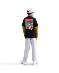Nike Sportswear Big Boys Cotton Logo Graphic T-Shirt