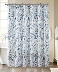 Madison Park Essentials Sofia Botanical Printed Shower Curtain, 72" x 72"