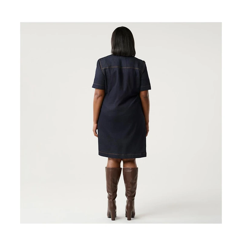 Estelle Women's Avia Denim Mini Dress